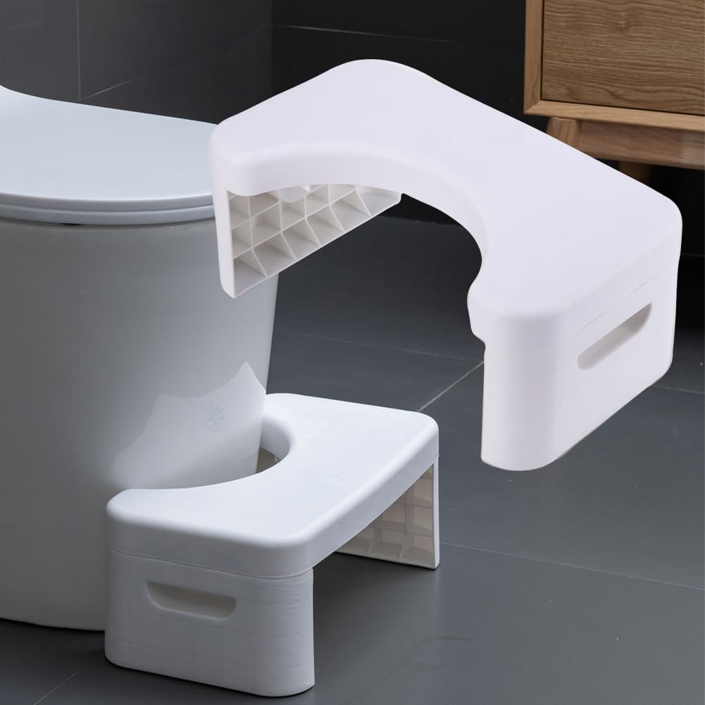 Jolof Store 7 Inch Toilet Stool – Detachable Squatting Potty Step Stool