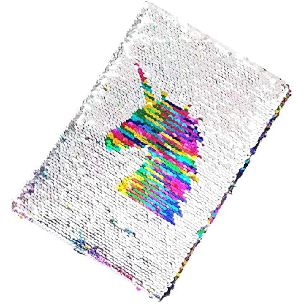 YiRAN Sequin Unicorn Secret Diary for Girls with Magic Pen and Stickers