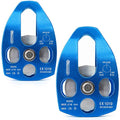 NewDoar 30KN Rescue Pulley | Large Swing Plate for 16mm Rope