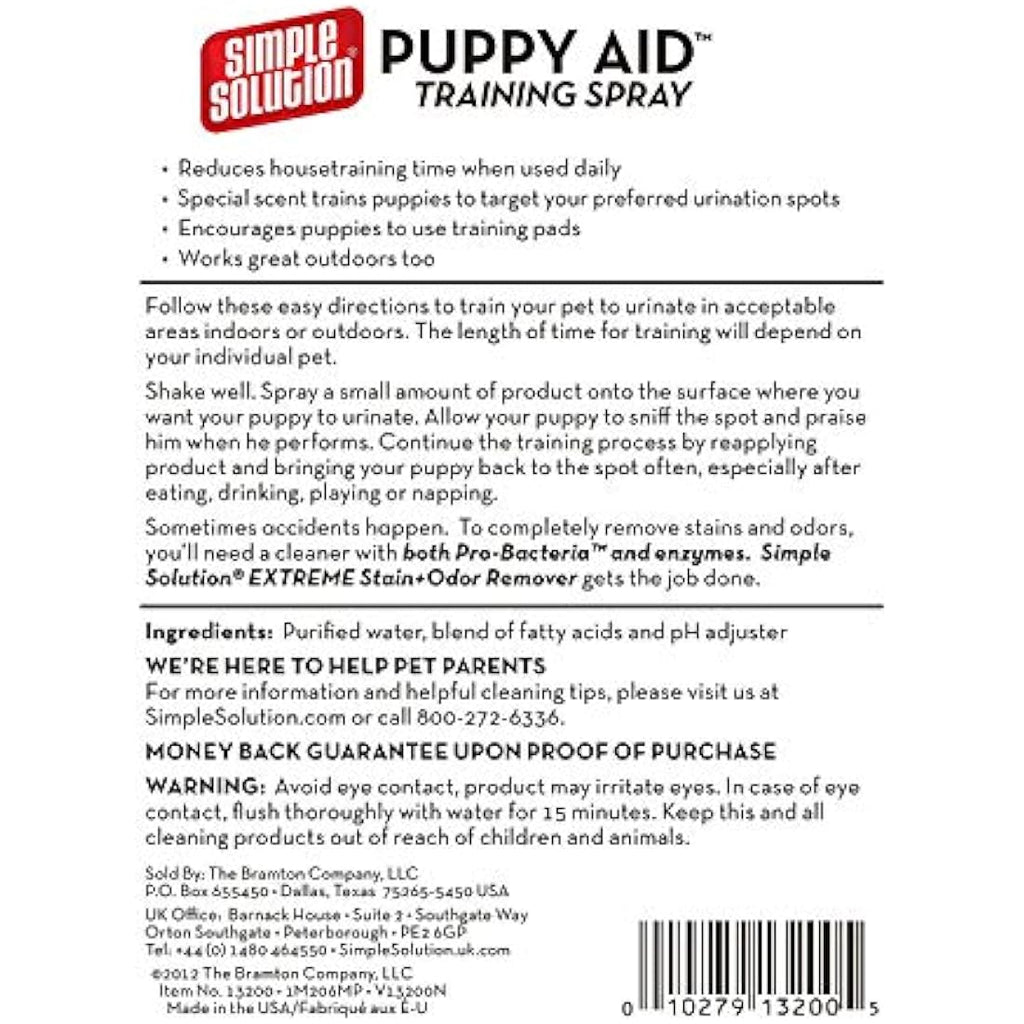 Simple Solution Puppy Potty Training Aid – Dog Housebreaking Spray 500ml