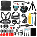 Ci-Fotto 50-in-1 Action Camera Accessories Kit for GoPro, DJI & Insta360