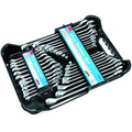 Hilka 32-Piece AF/Metric Combination Spanner Set | Chrome Vanadium Steel