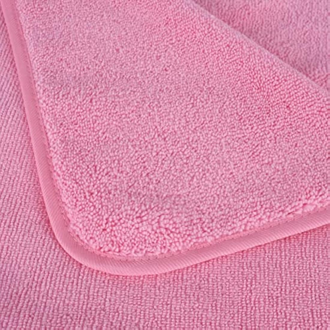 Polyte Quick Dry Microfibre Bath Towels - 76 x 145 cm, 4 Pack (Pink)