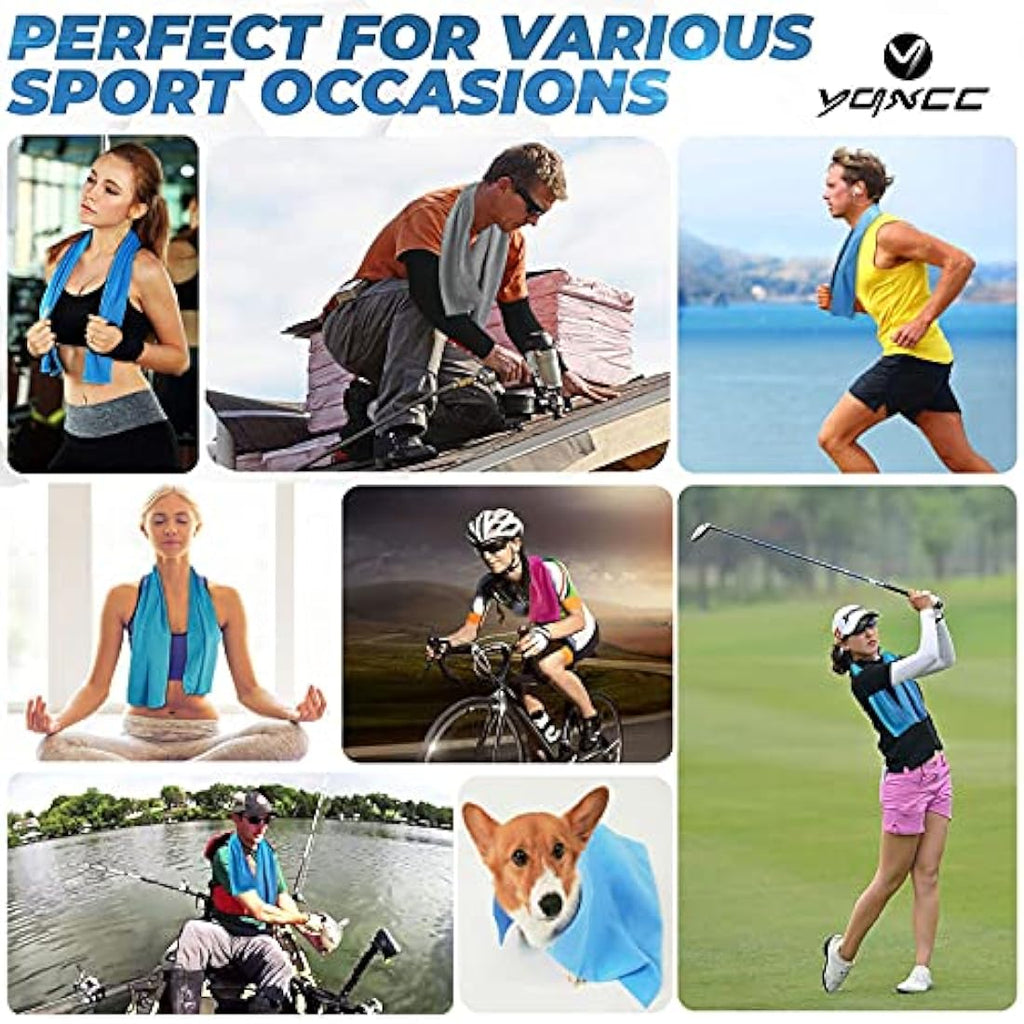 Cooling Towel – Microfiber Ice Towel for Gym and Yoga