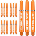 Target Darts Pro Grip Shafts - 5 Sets (15 Total) - Aqua Medium 48mm