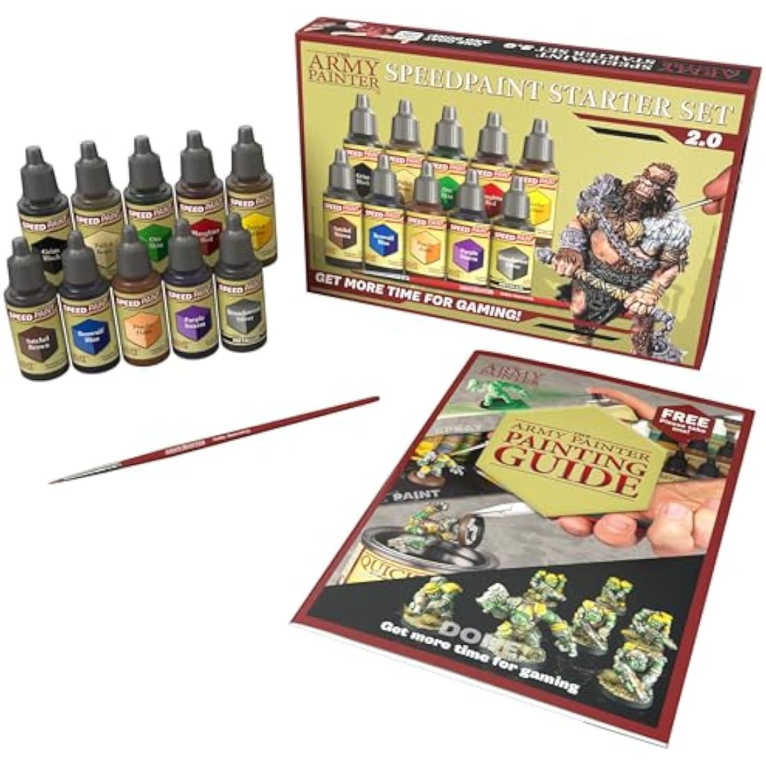 The Army Painter Speedpaint 2.0 Starter Set – 10 Acrylic Contrast Paints
