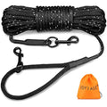 Long Reflective Dog Training Lead - 15M Nylon Puppy Leash