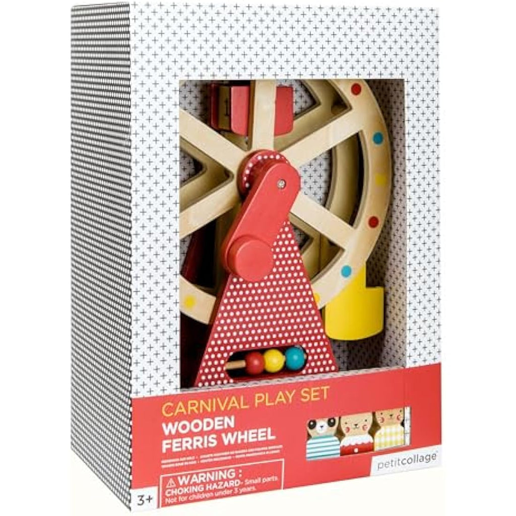 Petit Collage Wooden Ferris Wheel Toy – Sustainable Interactive Play