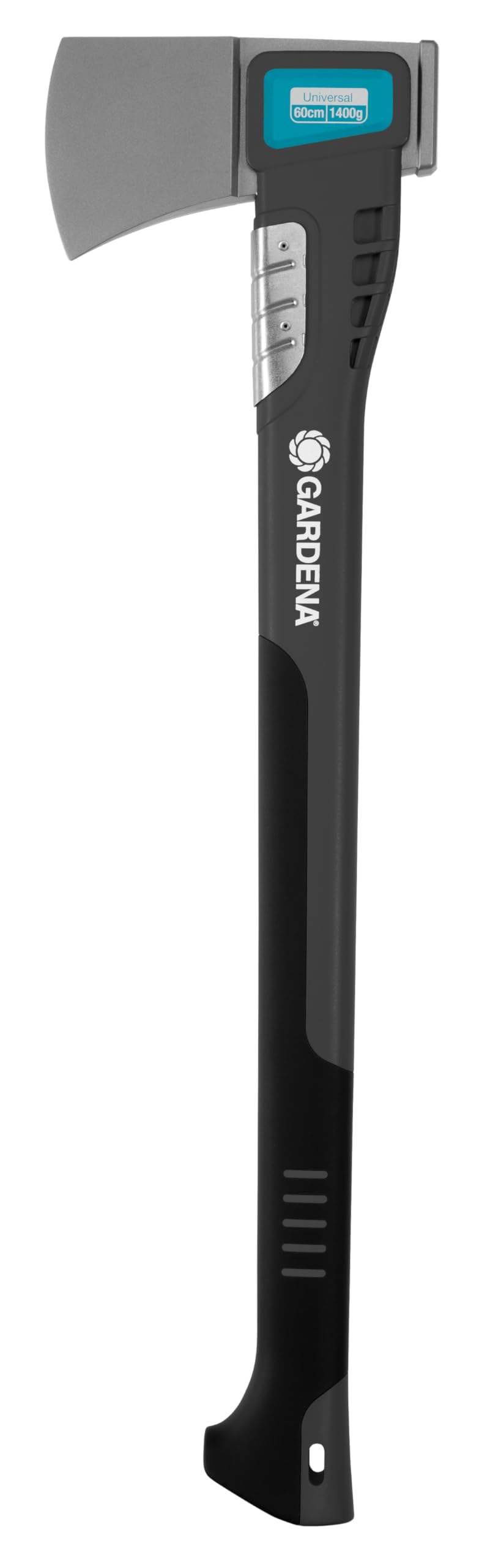 Gardena 1400 A Universal Axe – 60cm Woodworking Tool with Hammer Function