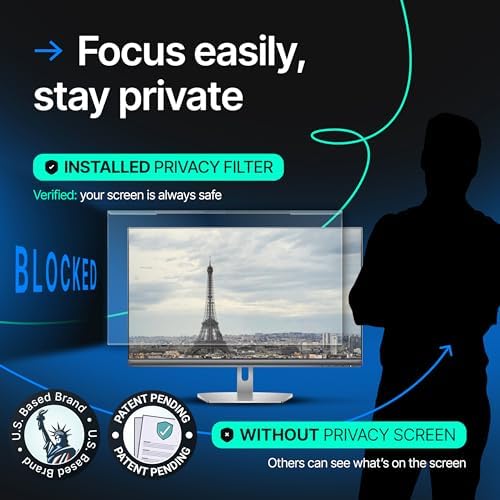 Jolof Store 22 Inch Computer Privacy Screen Filter – Acrylic Hanging Type