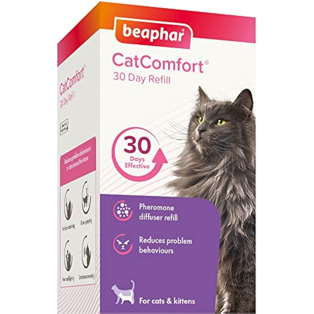 Beaphar CatComfort Calming Diffuser Refill | Pheromone Anxiety Relief