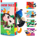 Baby Sensory Cloth Books – Touch and Feel Crinkle Toys
