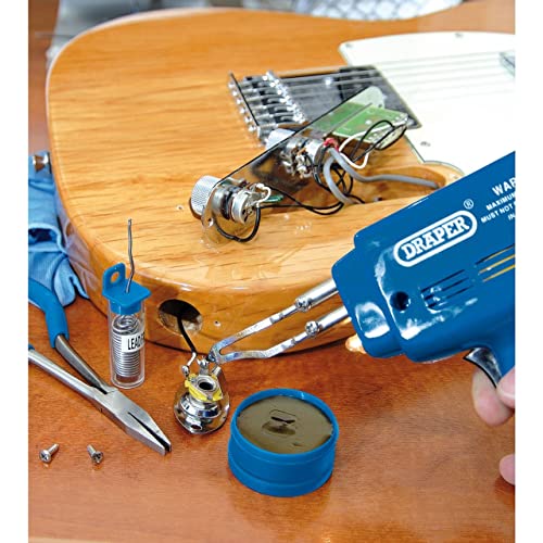 Draper 71420 100W Soldering Gun Kit with Case & Accessories – Blue