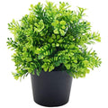 Jolof Store Artificial Eucalyptus Plants - Faux Plastic Greenery with Vase