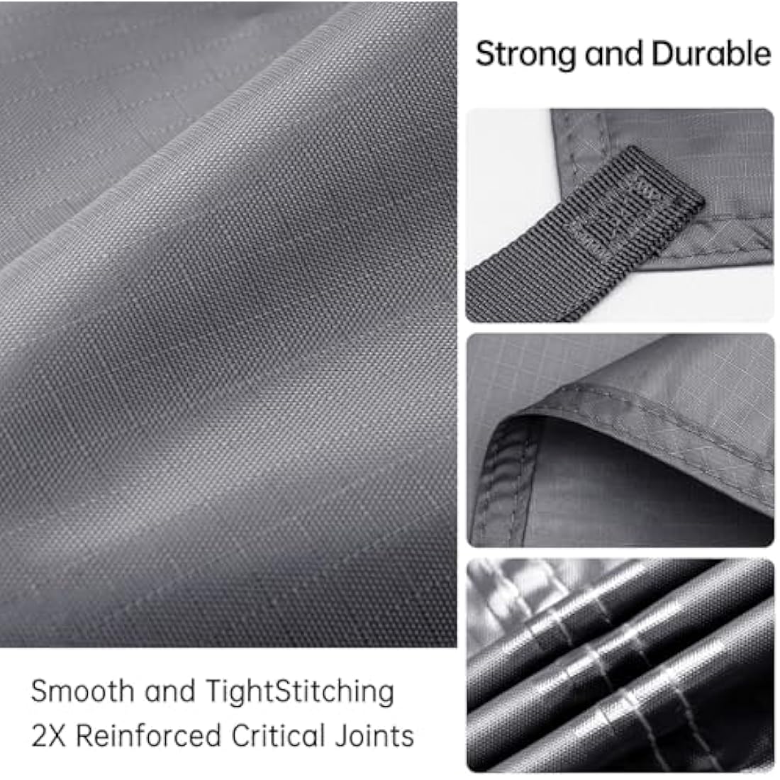 FREE SOLDIER Waterproof Camping Tarp – 3m x 3.2m Ripstop Hammock Shelter