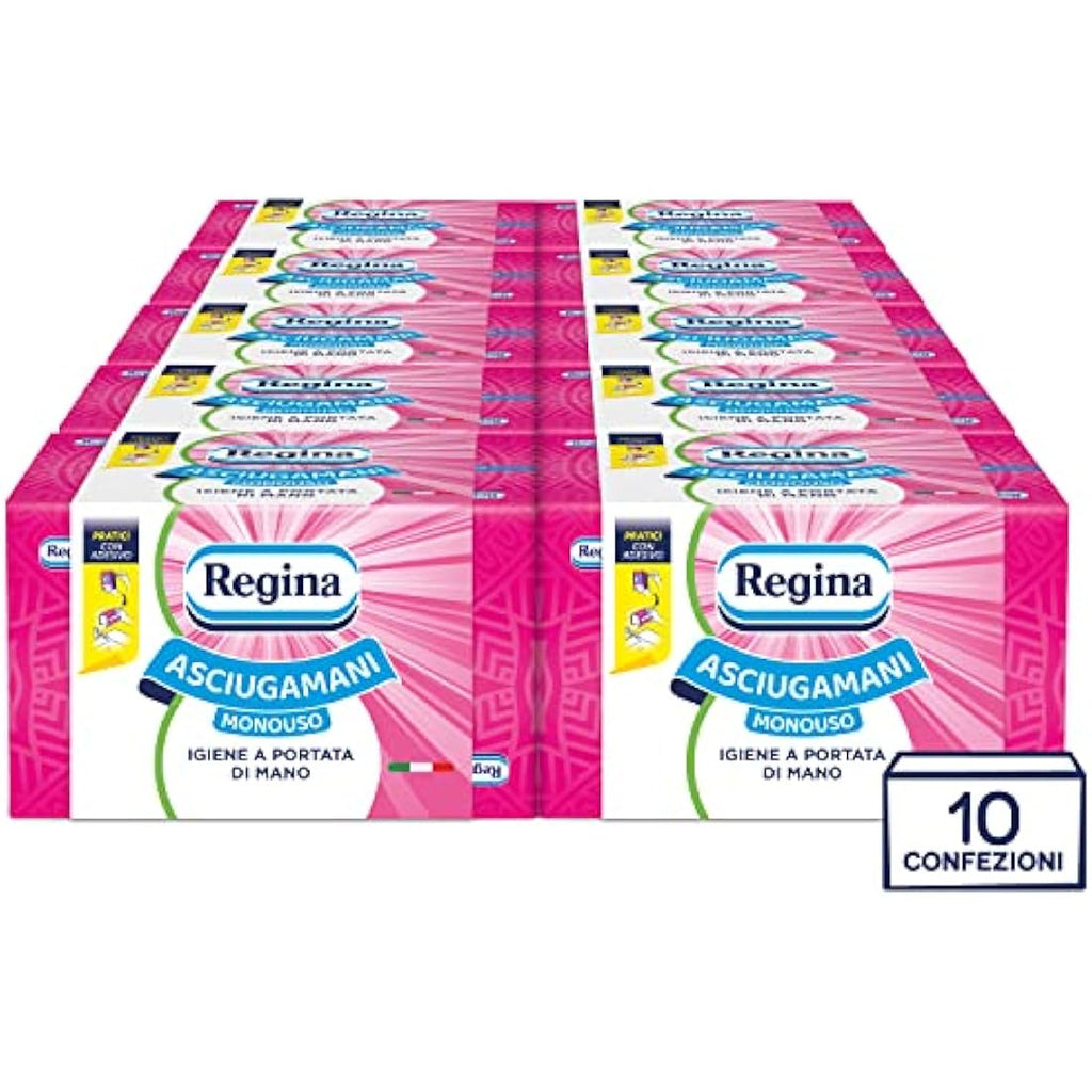 Regina Disposable Towels – 100 Pack Hygienic FSC Cellulose Guest Towels