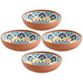 Auntie Morags Rio Medallion Melamine Cereal & Pasta Bowls – Set of 4