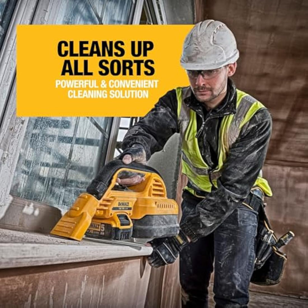 DEWALT XR 18V Cordless Wet & Dry Handheld Vacuum Cleaner – DCV517N
