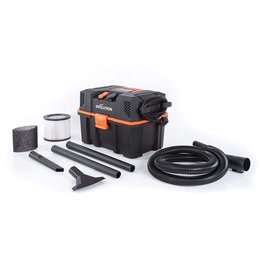 Evolution R15VAC Wet and Dry Vacuum Cleaner | Portable Dust Extractor