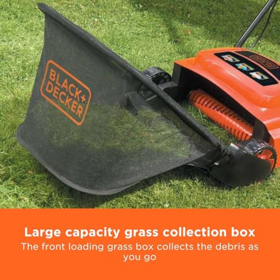 BLACK+DECKER 600W Electric Lawn Raker & Scarifier - 30cm Width