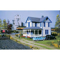 Walthers Cornerstone Aunt Lucy's House Model Kit with LED Lighting
