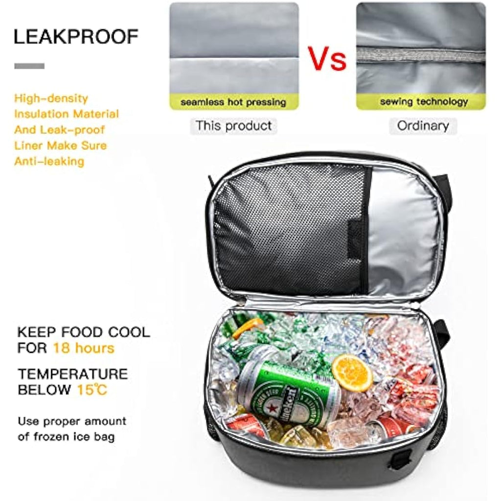 TUGUAN 28L Insulated Cooler Backpack – Leakproof Double Deck Picnic Bag