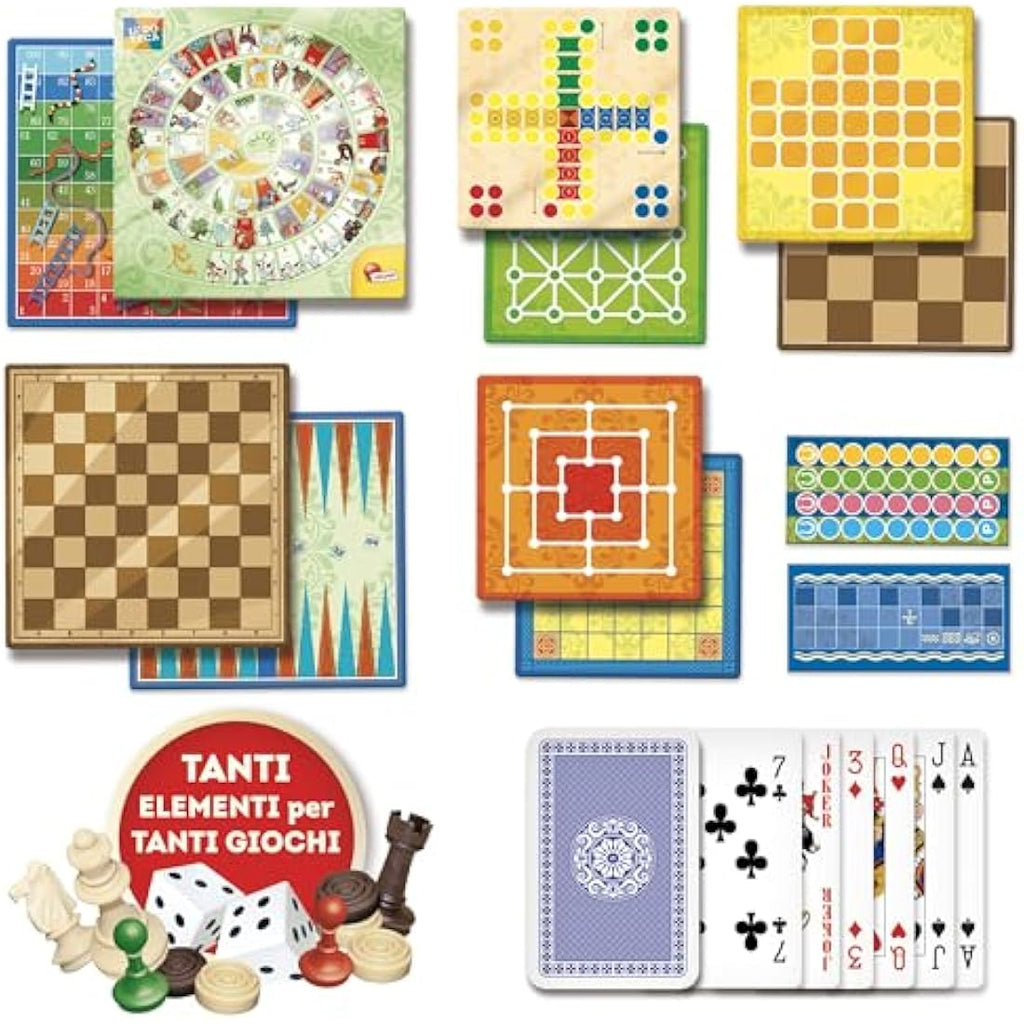 Liscianigiochi Riuniti More Than 100 Deluxe Box - Board Game Collection
