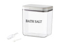 Gzsekken 2L Airtight Bath Salt Container | Clear Plastic Storage Jar