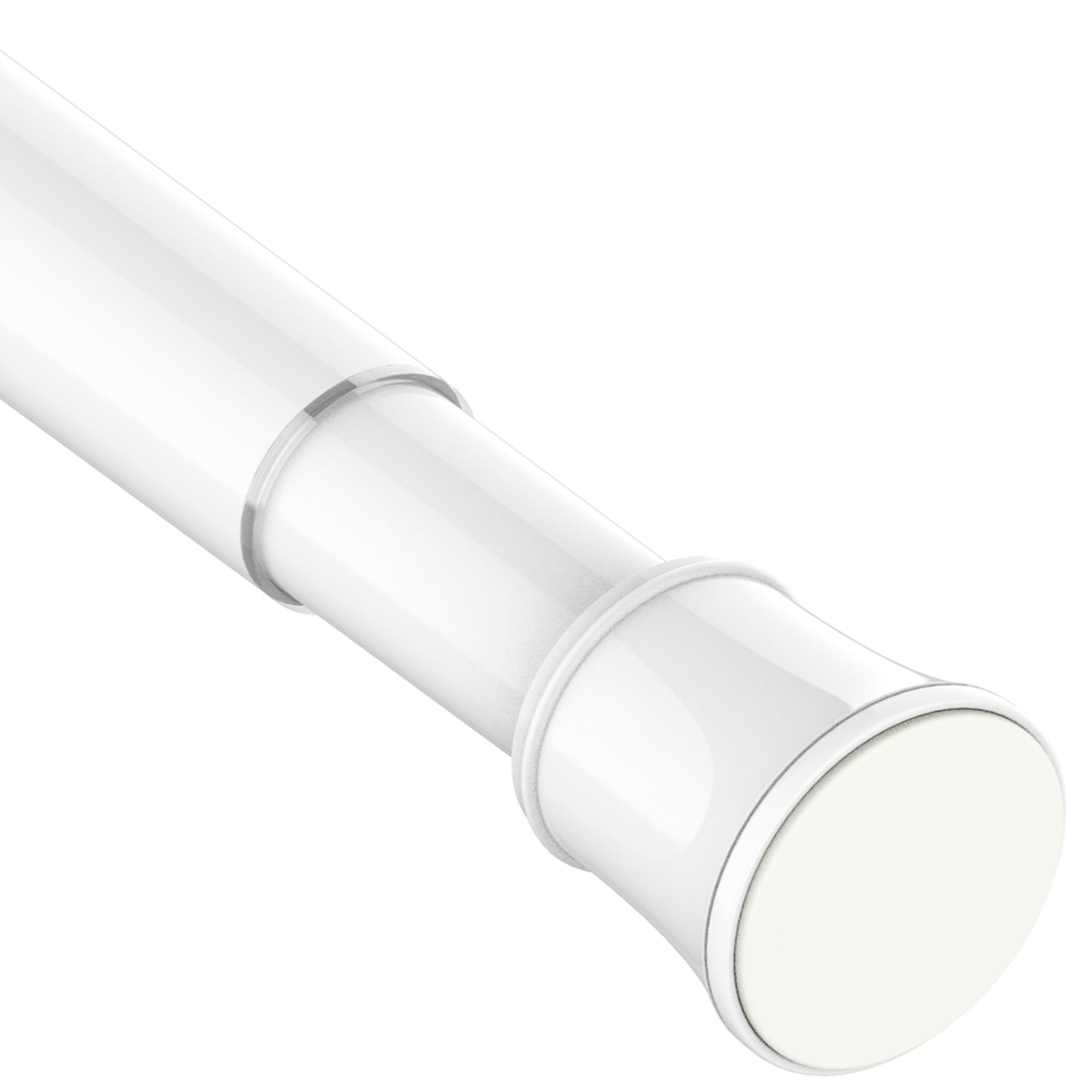 Jolof Store Telescopic Shower Curtain Tension Pole, No Drill, 185-250cm