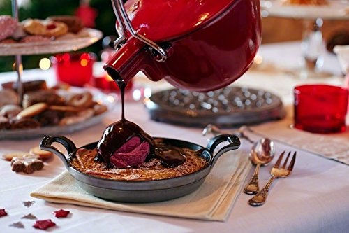 Staub Cast Iron Round Roasting Dish – Graphite Grey Enamel, 16 cm