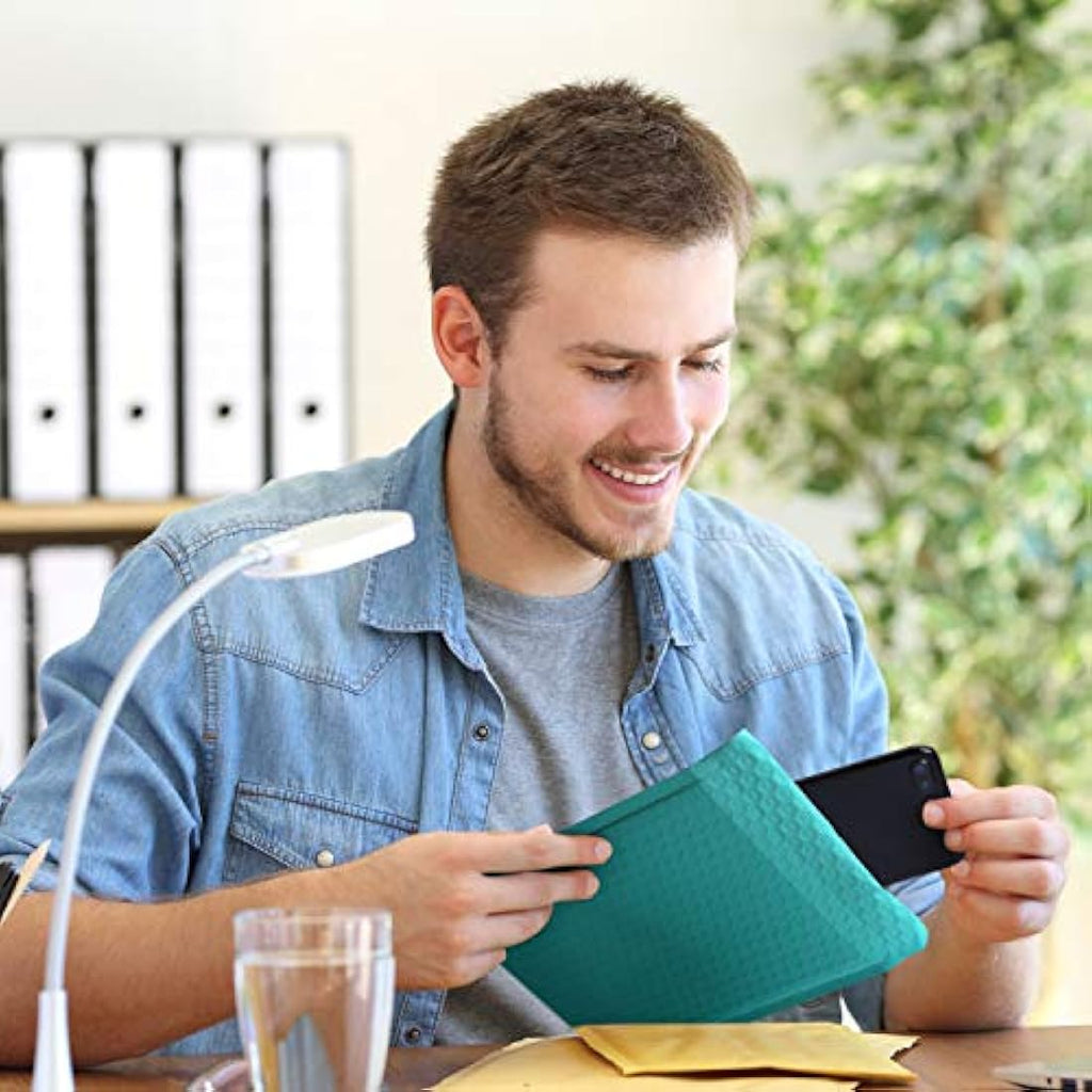 Switory Green Padded Envelopes | 50 Pack A5 Bubble Mailers 6x10 Inch