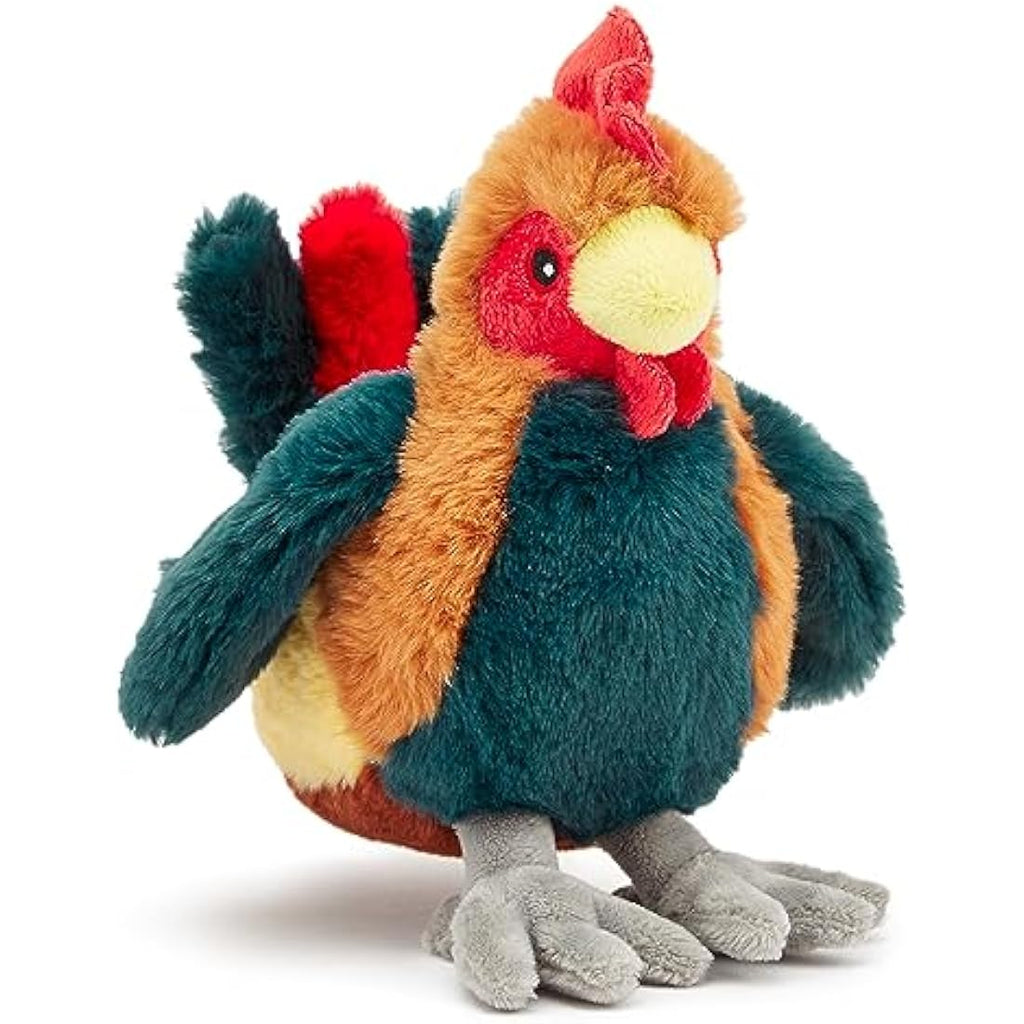 Zappi Co Cockerel Plush Toy – 24cm Recycled Eco-Friendly Soft Animal