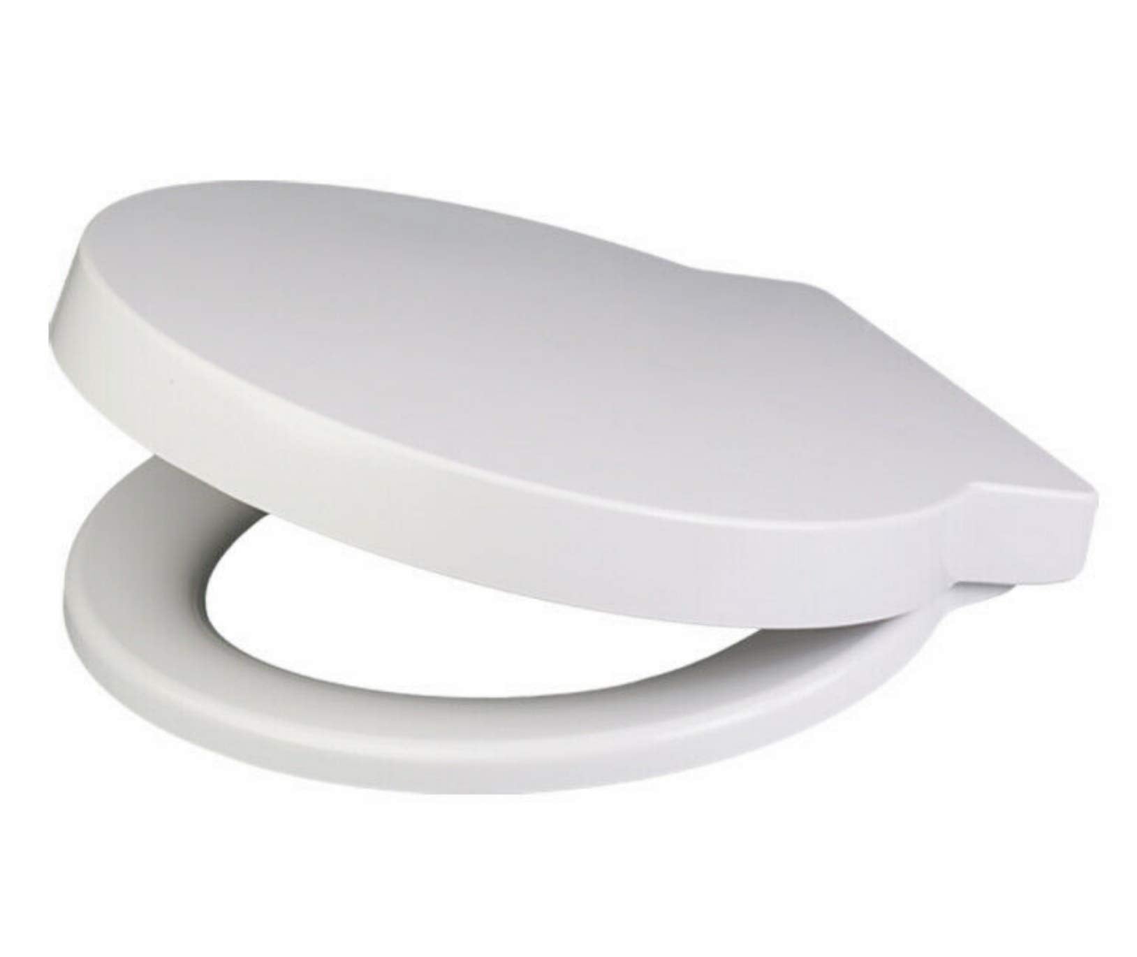 Euroshowers Round Soft Close Toilet Seat | Quick Release - White
