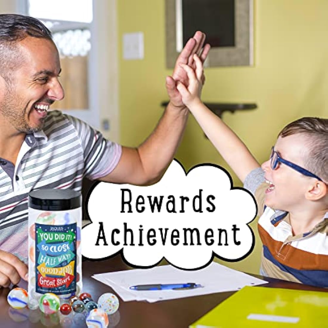 Jaques of London Marble Reward Jar | Kids Positive Behavior System