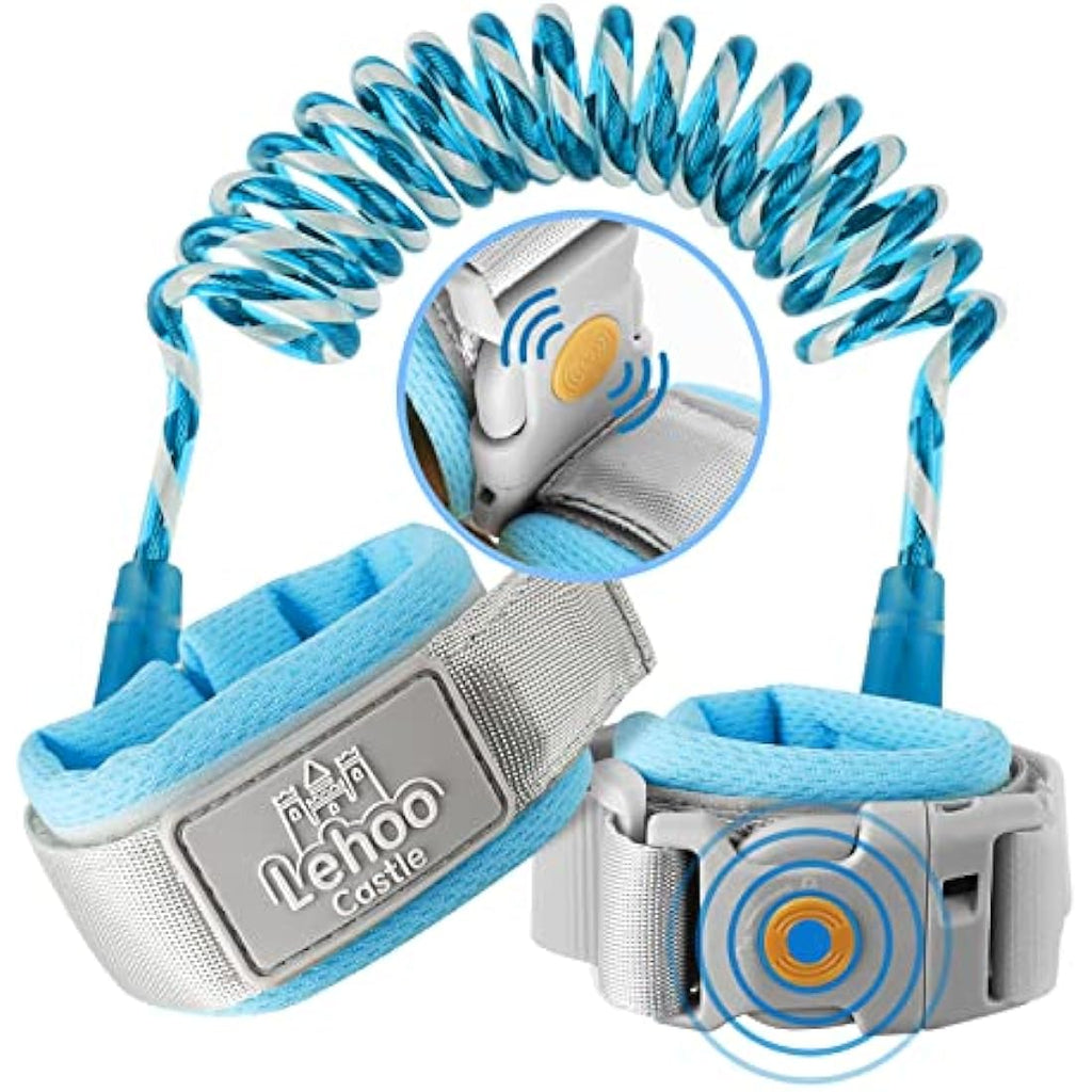 Lehoo Castle Toddler Reins | Anti Lost Wrist Link with Induction Lock