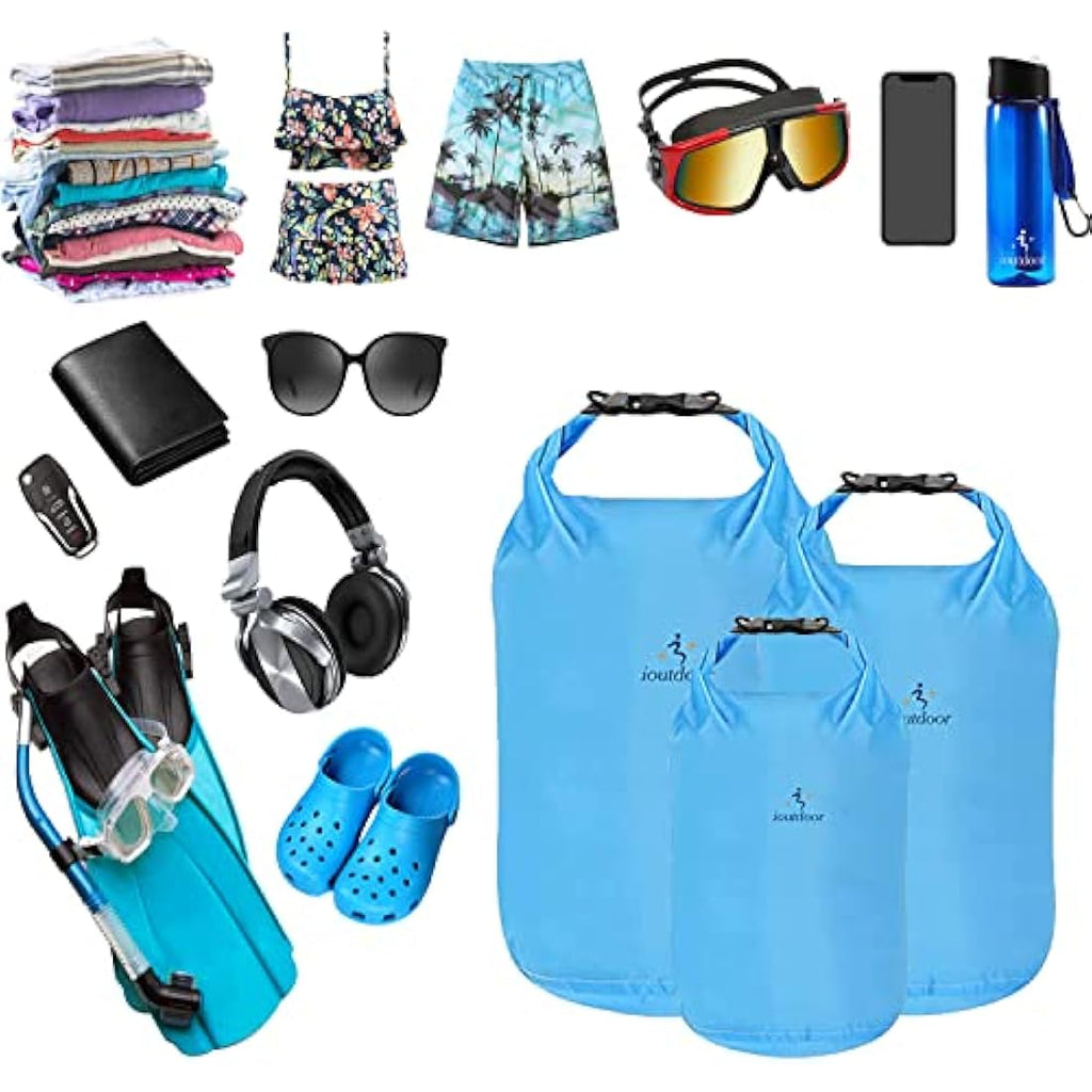 Jolof Store Waterproof Dry Bag – Lightweight Compression Sack for Kayaking