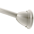 Moen Curved Adjustable Magnetic Shower Curtain Rod – Brushed Nickel