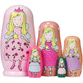 HYCLES Wooden Angel Nesting Dolls - Matryoshka Toys for Kids by