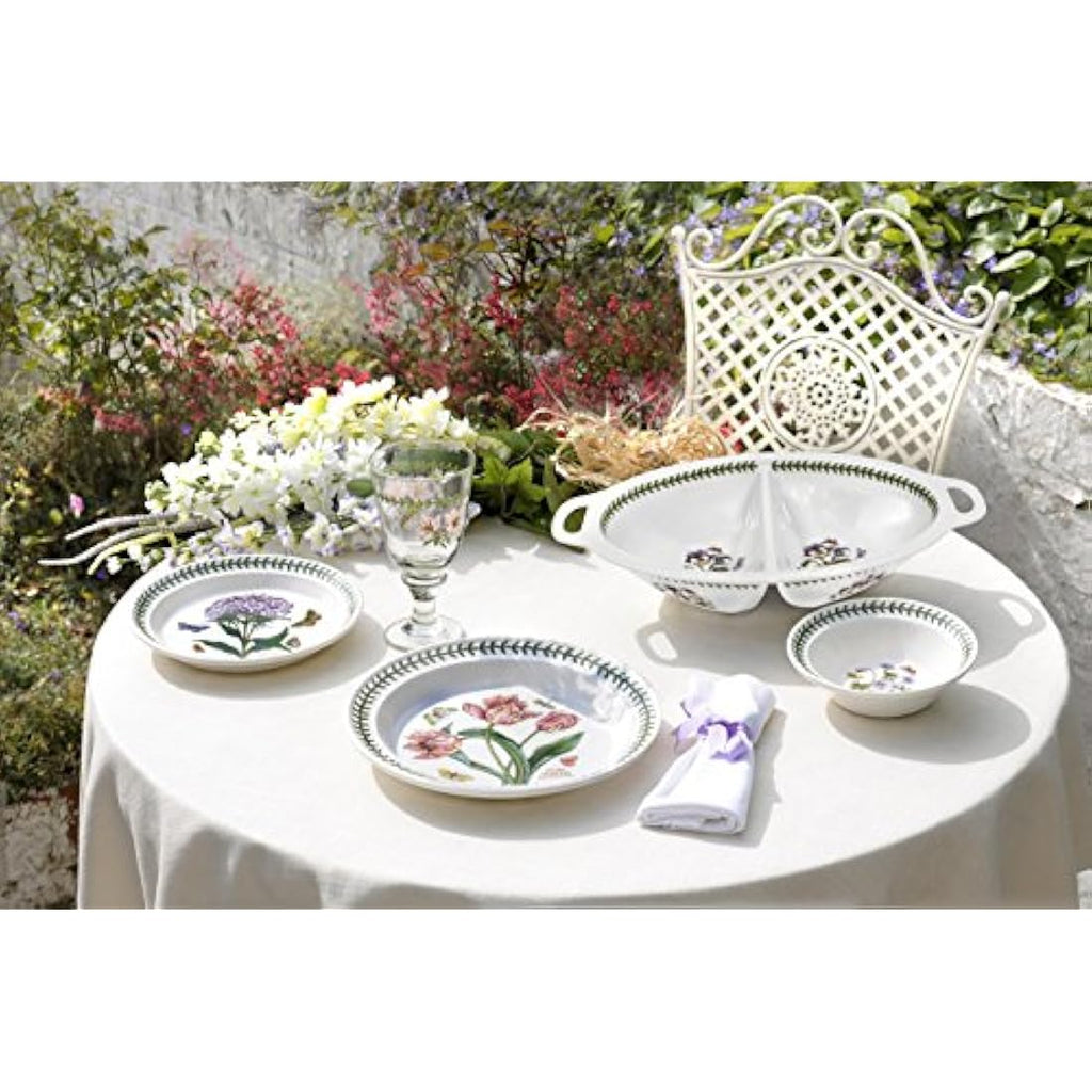Portmeirion Botanic Garden Stoneware Oatmeal Bowls - Set of 6 | 15cm