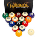 Billmart Tournament Grade Billiard Ball Set – 16 Standard 2.25" Pool Balls