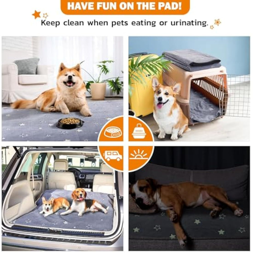 Washable Puppy Pads – Reusable Non-Slip Dog Pee Pads (2 Pack)