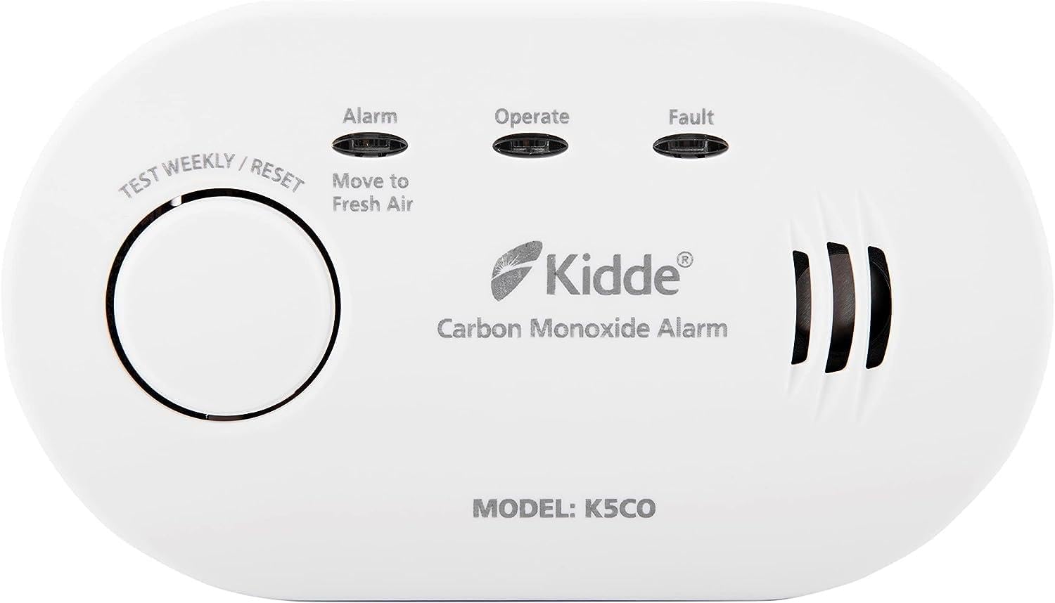 Kidde Carbon Monoxide Alarm | Home Safety Gas Detector Sensor