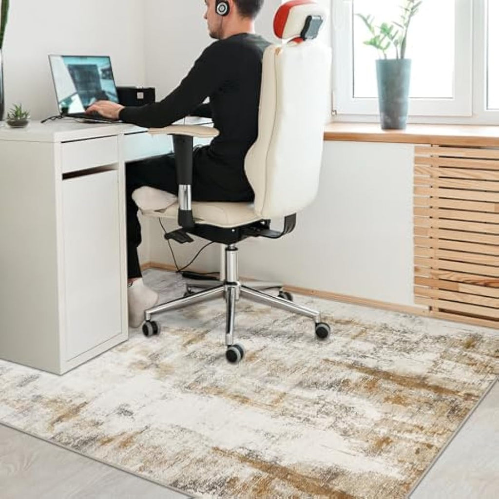 Jolof Store Office Chair Mat for Hard Floors | 120x150cm Washable Non-Slip