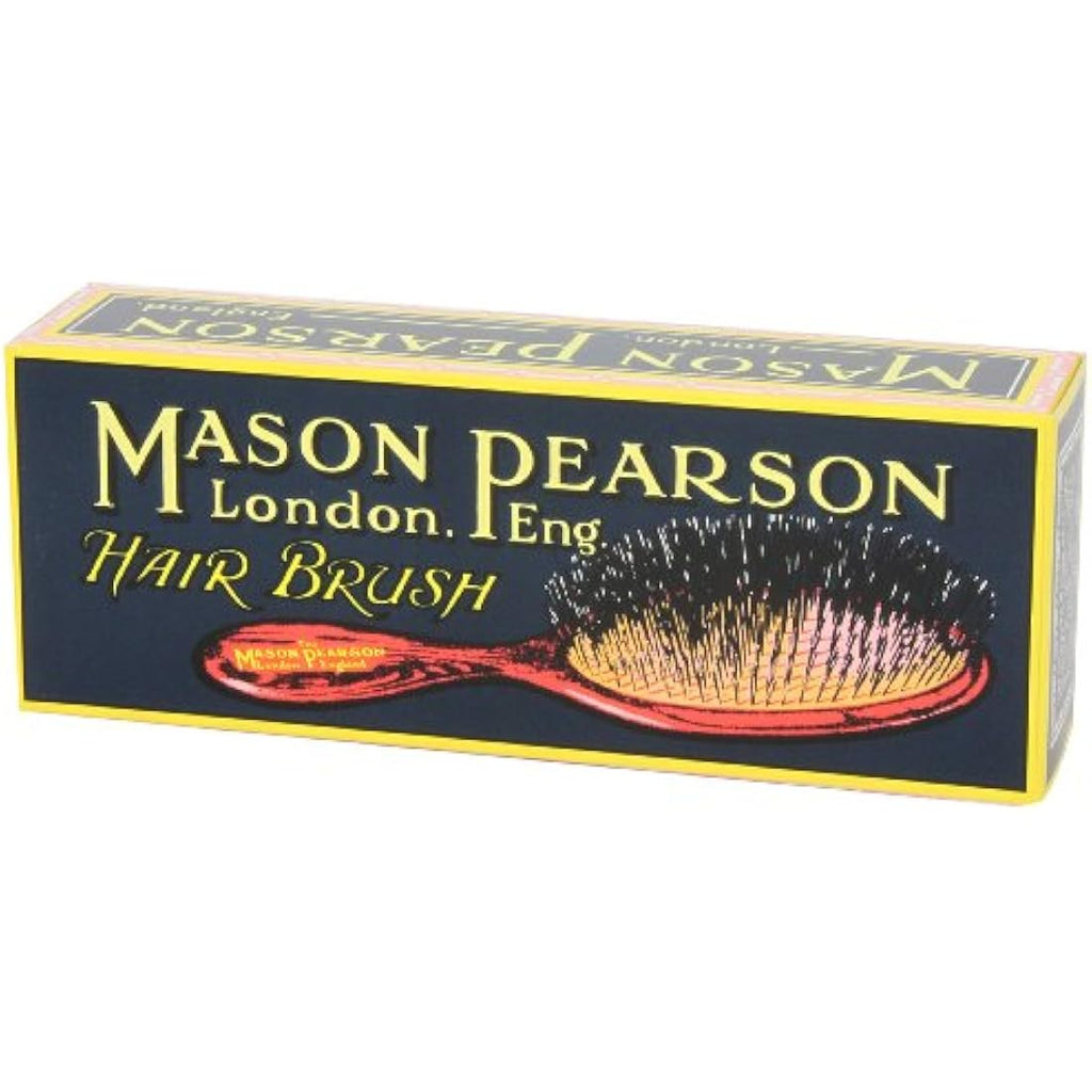 Mason Pearson Handy Pure Boar Bristle Hair Brush | Dark Ruby Handle
