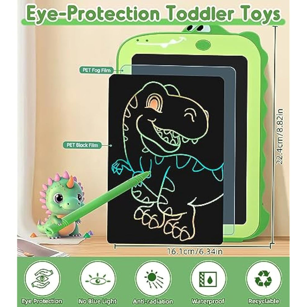 Dinosaur LCD Drawing Tablet | 8.5 Inch Writing Pad for Kids