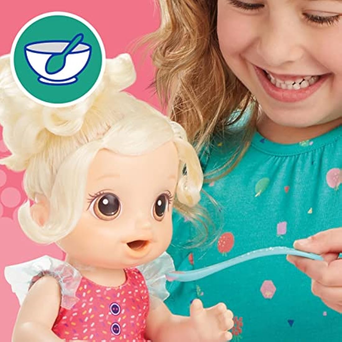Baby Alive Magical Mixer Baby Doll – Blonde Hair Toy with Blender