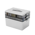 Jolof Store 3-Tier Medicine Organizer Box – Portable Plastic First Aid Kit