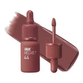 Peripera Ink the Velvet Lip Tint – Longwear Matte Liquid Lipstick (44 Chestnut Nude)