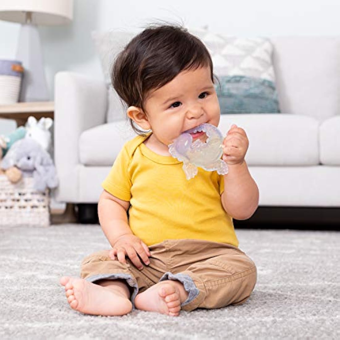 Infantino 3-Stage Crystal Clear Teether Set – BPA-Free Sensory Toy
