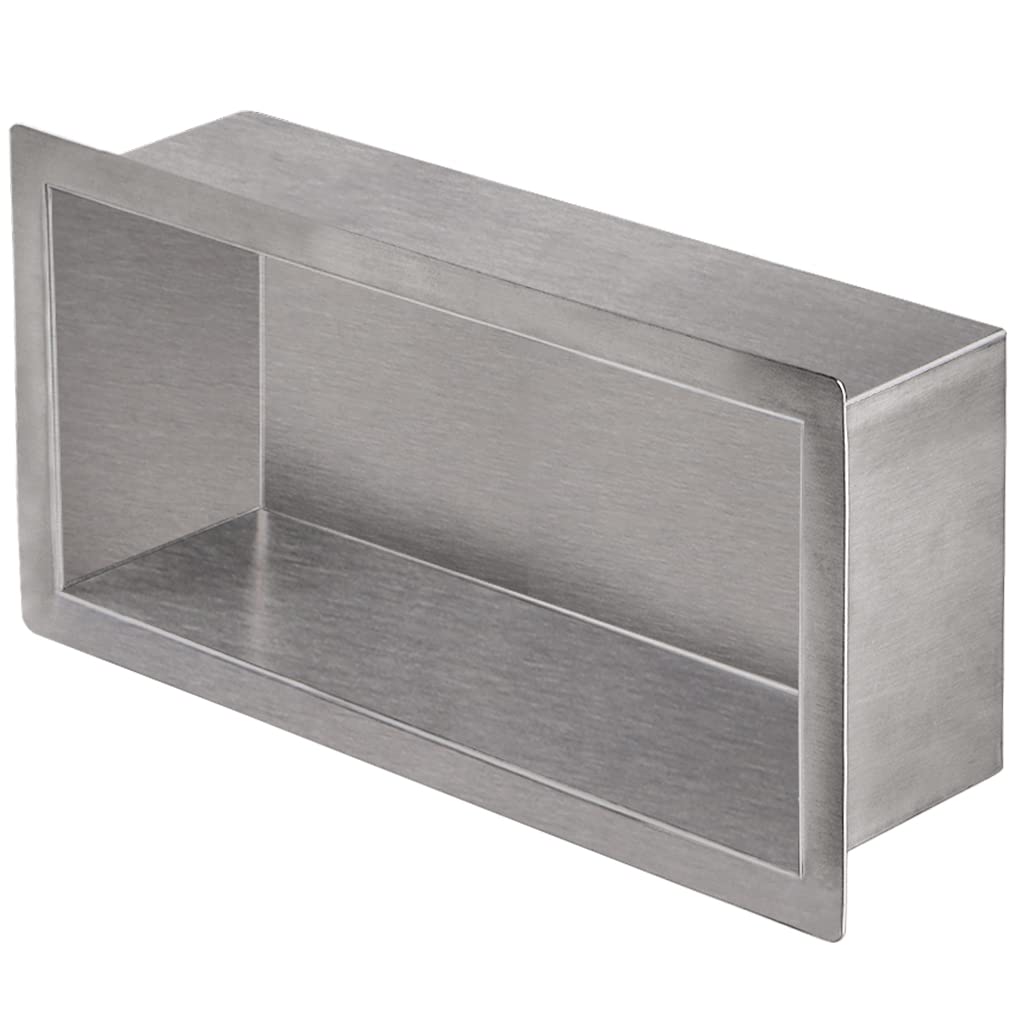 Skelang Recessed Shower Niche | 304 Stainless Steel Bathroom Shelf